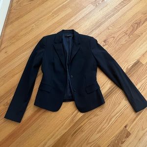 Tahari navy suit blazer jacket